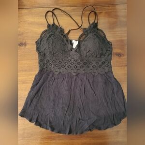 Rue Crochet flowy tank